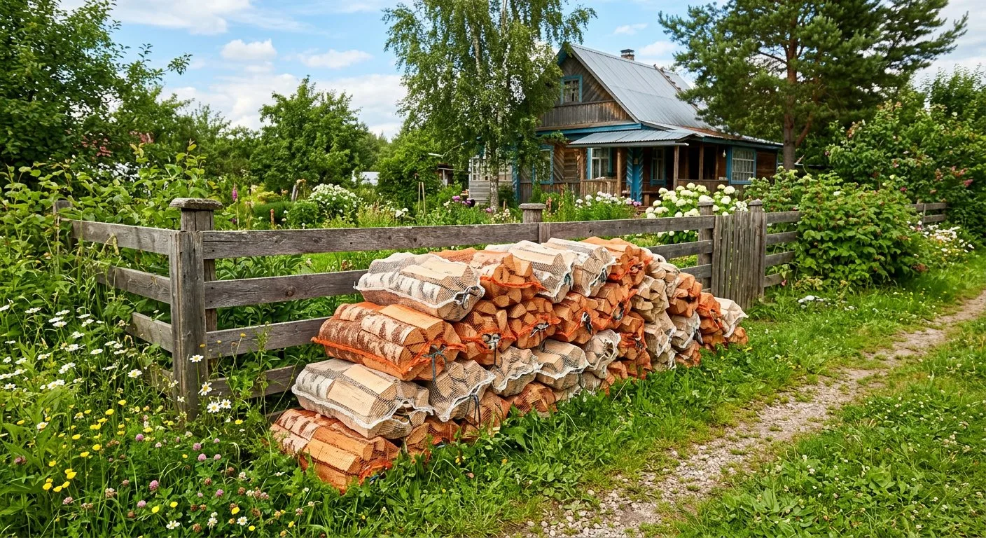 Дрова для дачи в Нее